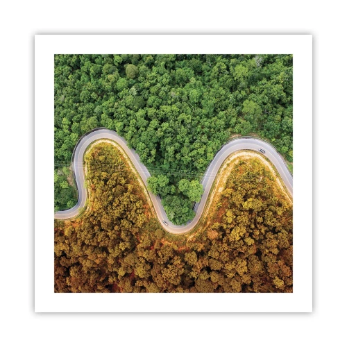 Plakat - Granice i przełomy - 50x50 cm