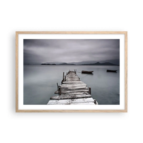 Plakat w ramie jasny dąb - Jutro możesz ruszać - 70x50 cm