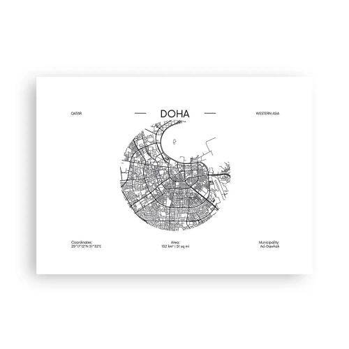 Plakat - Anatomia Dohy - 70x50 cm