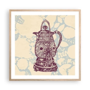 Plakat w ramie jasny dąb - Uroda codzienności - 60x60 cm