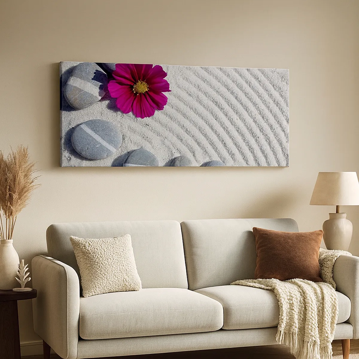 Obraz na płótnie - Energia i spokój magicznego kręgu natury - 30x30 cm