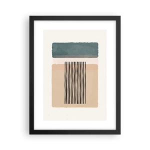 Plakat w czarnej ramie - Wszystko w porządku - 30x40 cm