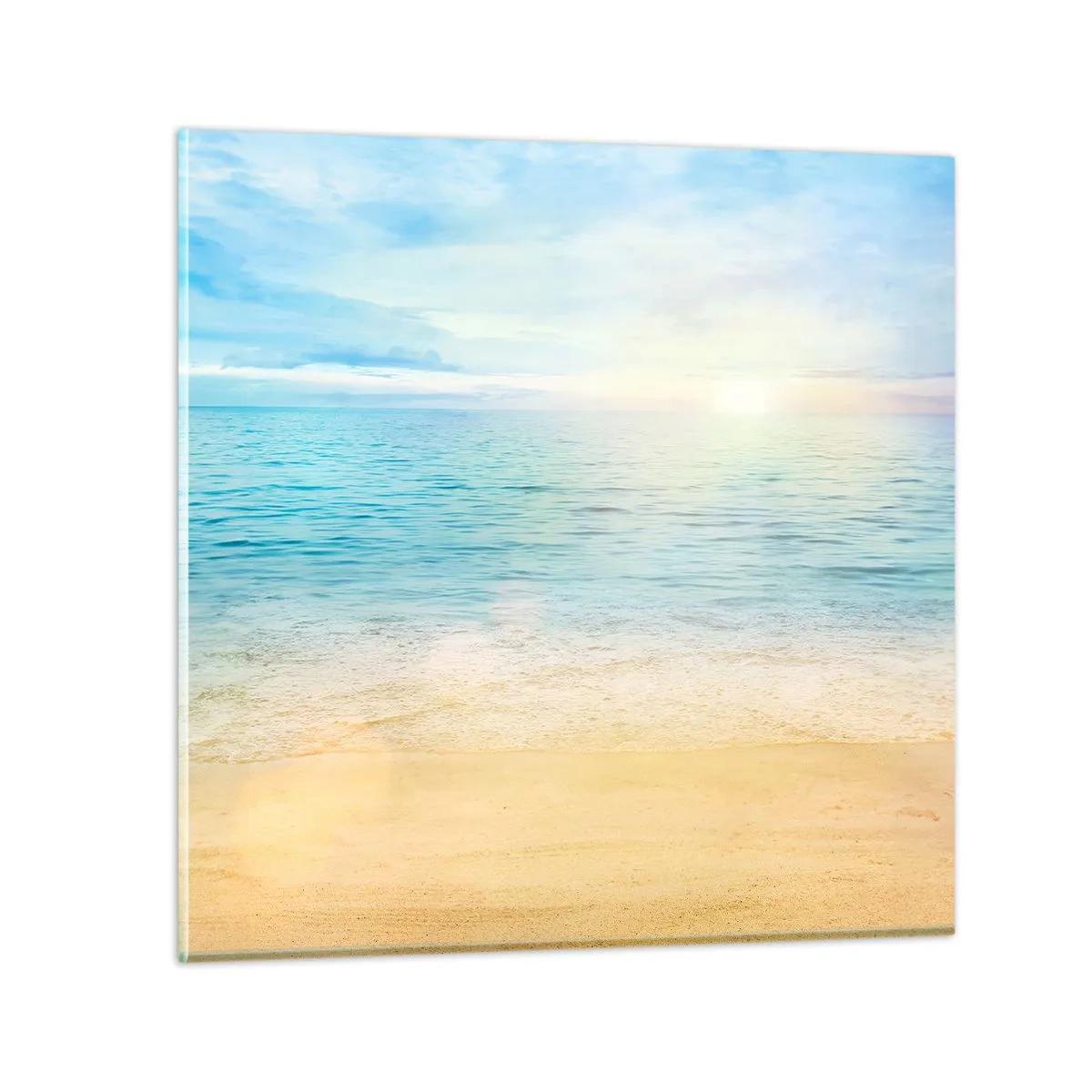 Obraz na szkle - Wielki błękit - 60x60 cm