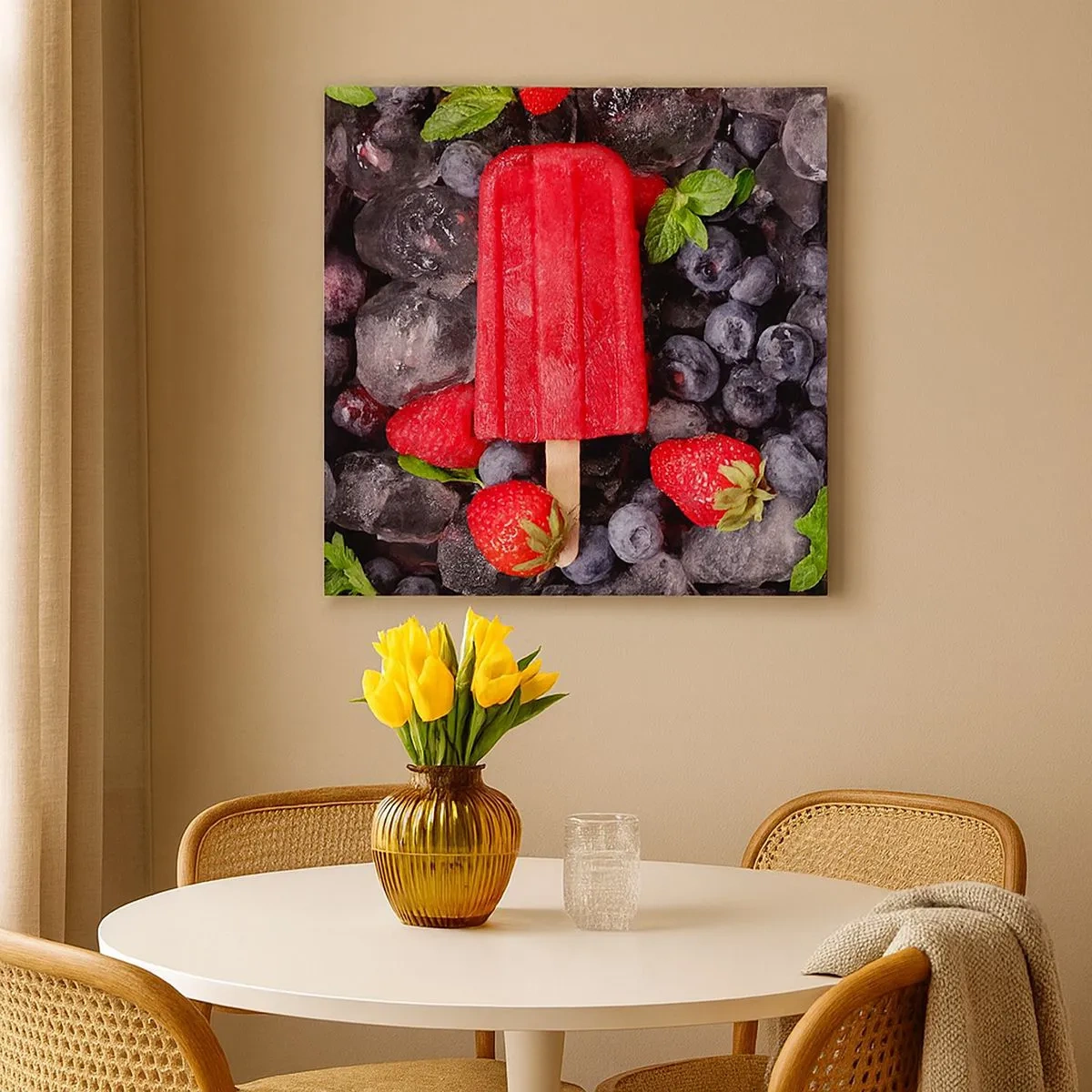 Obraz na płótnie - Smak gorącego lata - 30x30 cm