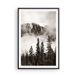 Plakat w czarnej ramie - Granitowy władca - 61x91 cm