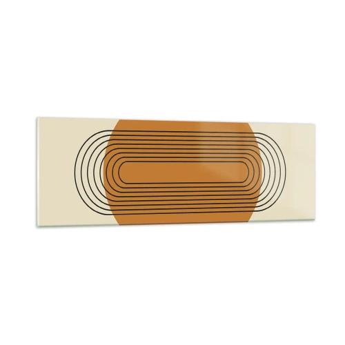 Obraz na szkle - Plan doskonały - 90x30 cm