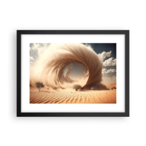 Plakat w czarnej ramie - Otwarty portal - 40x30 cm