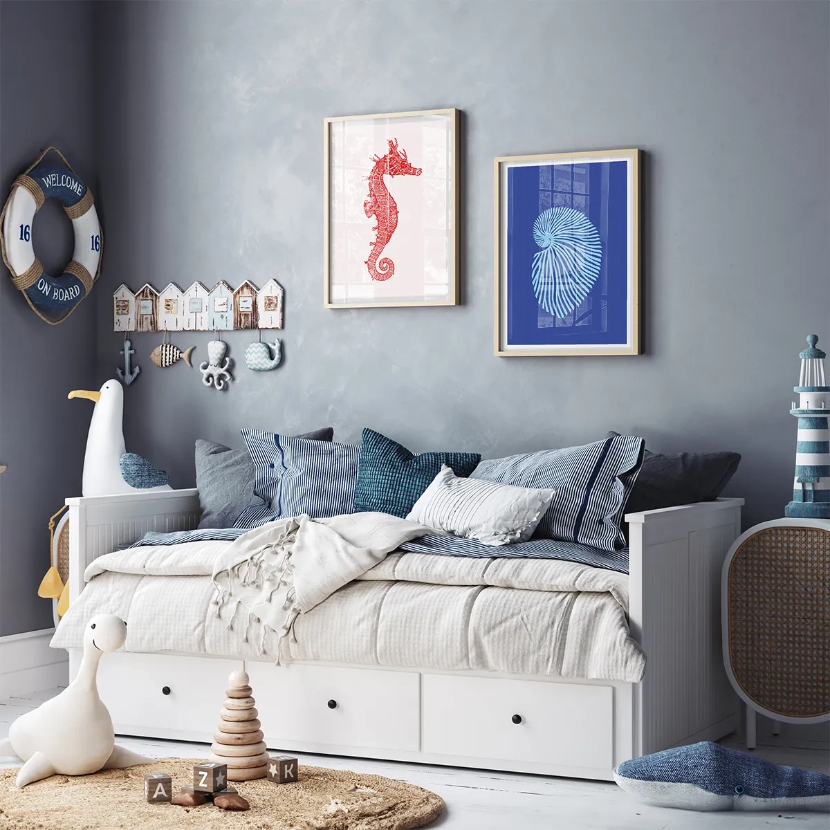 Coastal interior - Inspiracja do pokoju dziecięcego