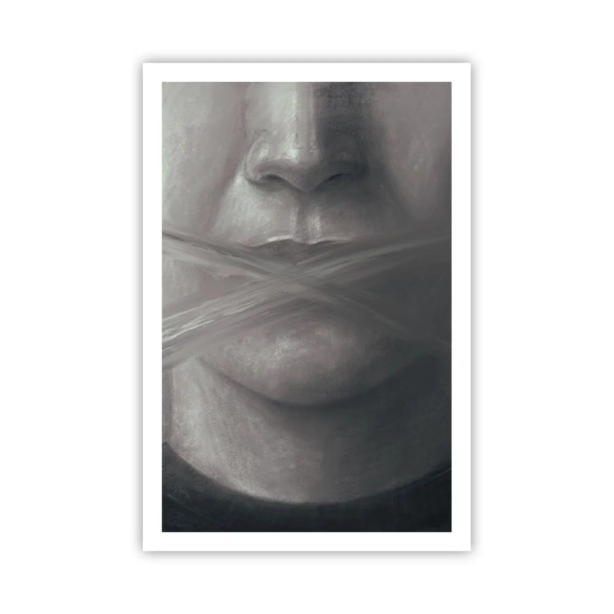 Plakat - Ani słowa - 61x91 cm
