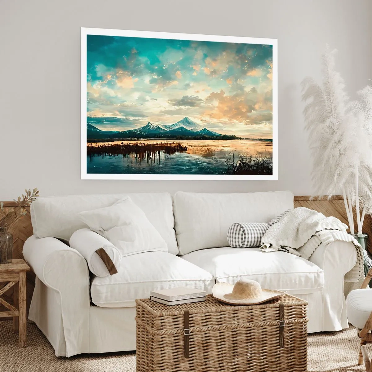 Plakat - Pod opieką nieba - 40x30 cm