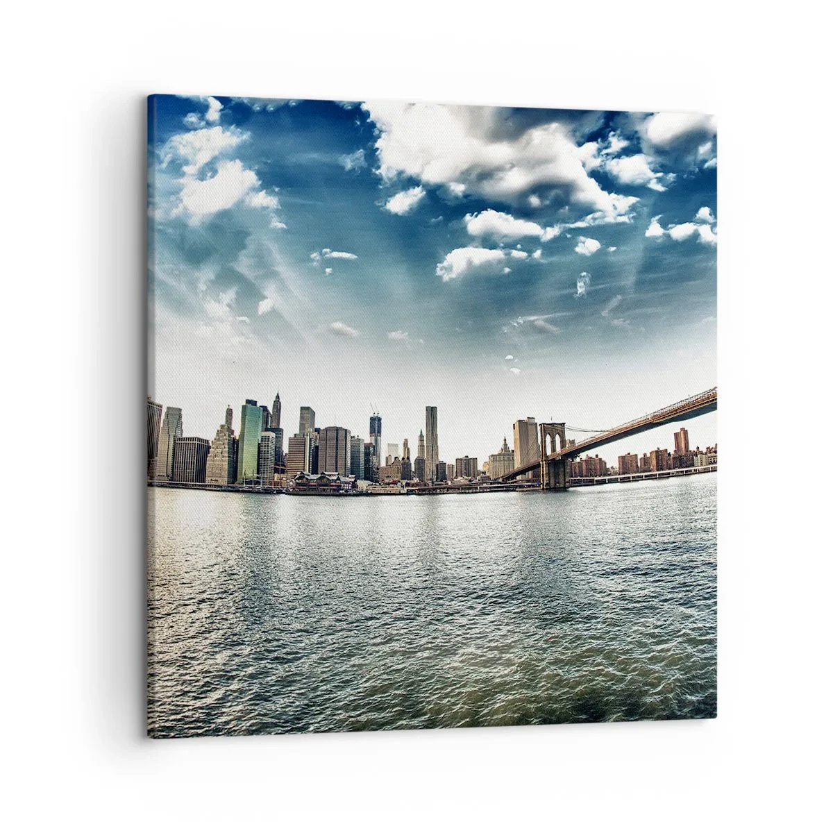 Obraz na płótnie - Szklana wyspa - 50x50 cm