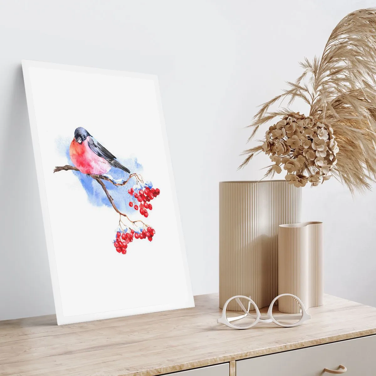 Plakat - Zima w kolorze - 70x100 cm