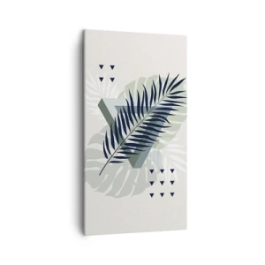 Obraz na płótnie - Natura i geometria – dwa porządki? - 45x80 cm