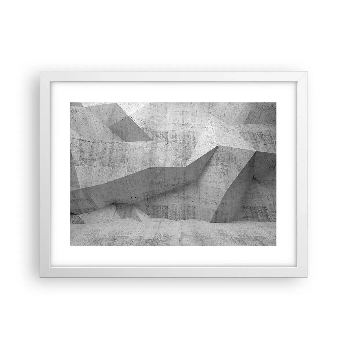 Plakat w białej ramie - Prawdziwe wyzwanie - 40x30 cm