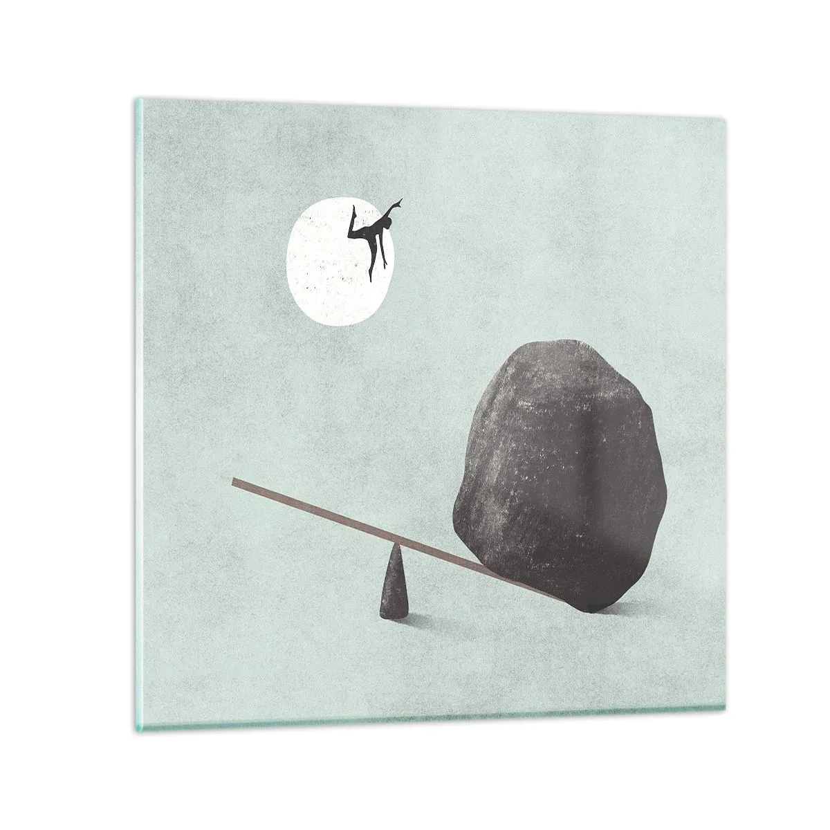 Obraz na szkle - Spełnione marzenie - 50x50 cm