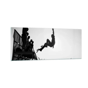 Obraz na szkle - Bohaterowie i widzowie - 100x40 cm