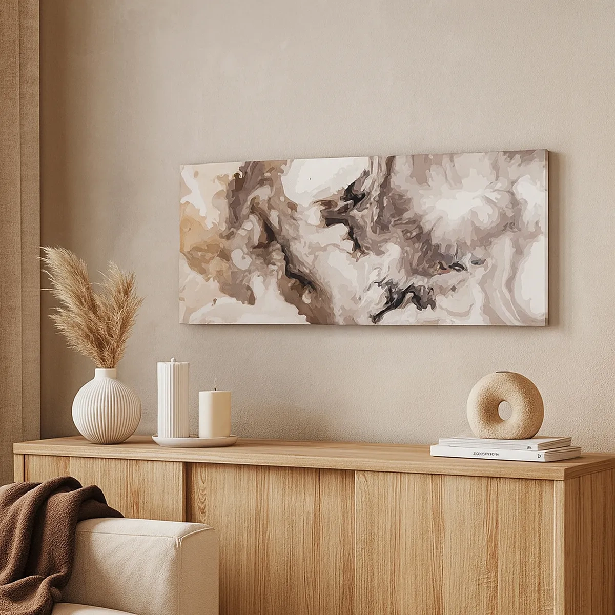 Obraz na płótnie - Narodziny galaktyki - 30x30 cm