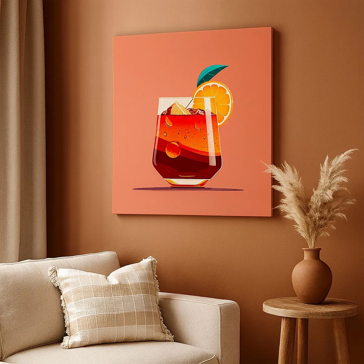 Obraz na płótnie - Letnie orzeźwienie - 30x30 cm