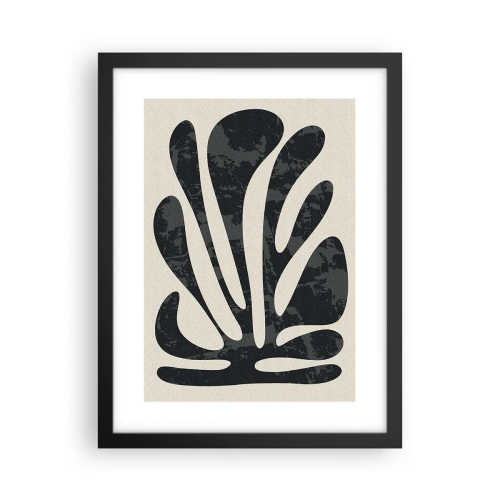 Plakat w czarnej ramie - Abstrakcja wielopalczasta - 30x40 cm