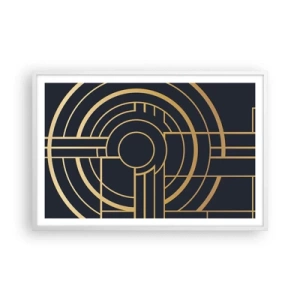 Plakat w białej ramie - Obroty rzeczy - 91x61 cm