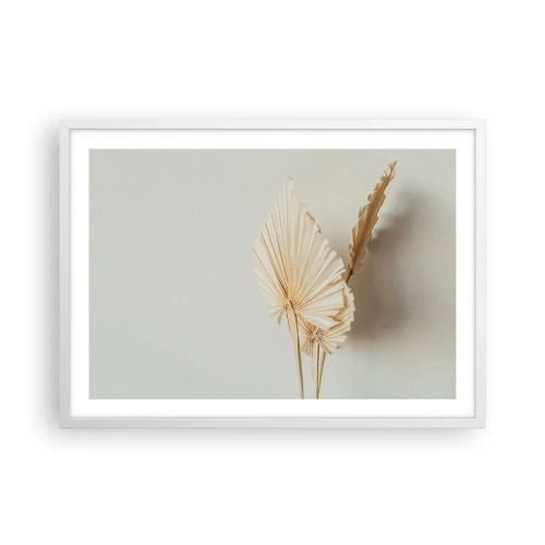 Plakat w białej ramie - Gdy potrzebne ukojenie - 70x50 cm