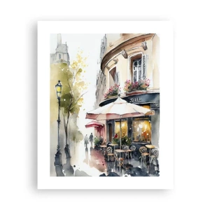 Plakat - Paryski poranek - 40x50 cm
