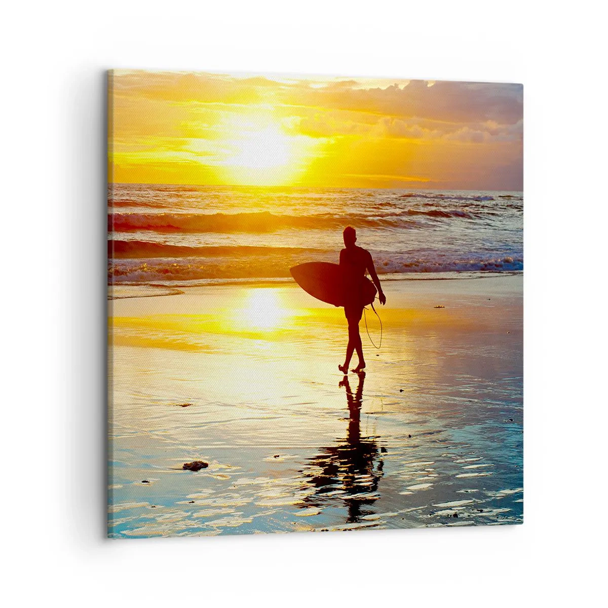 Obraz na płótnie - Powrót wojownika - 50x50 cm