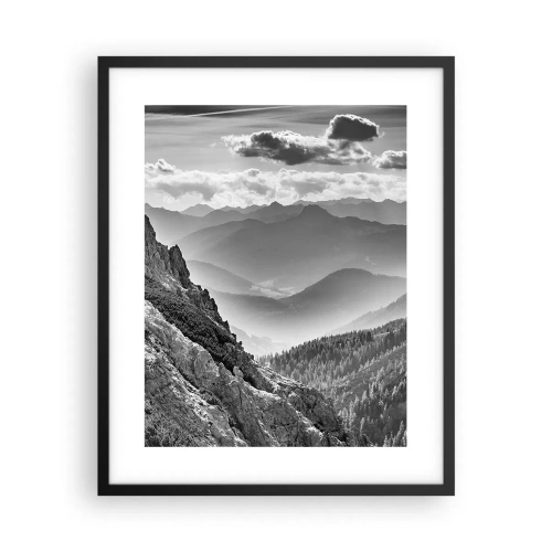 Plakat w czarnej ramie - Aż po horyzont - 40x50 cm