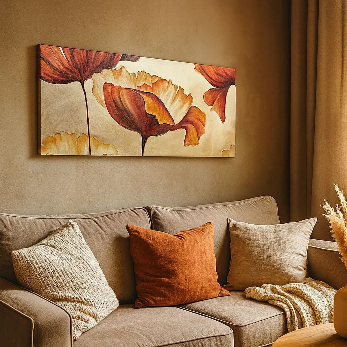 Obraz na płótnie - Łąki łan - 100x40 cm