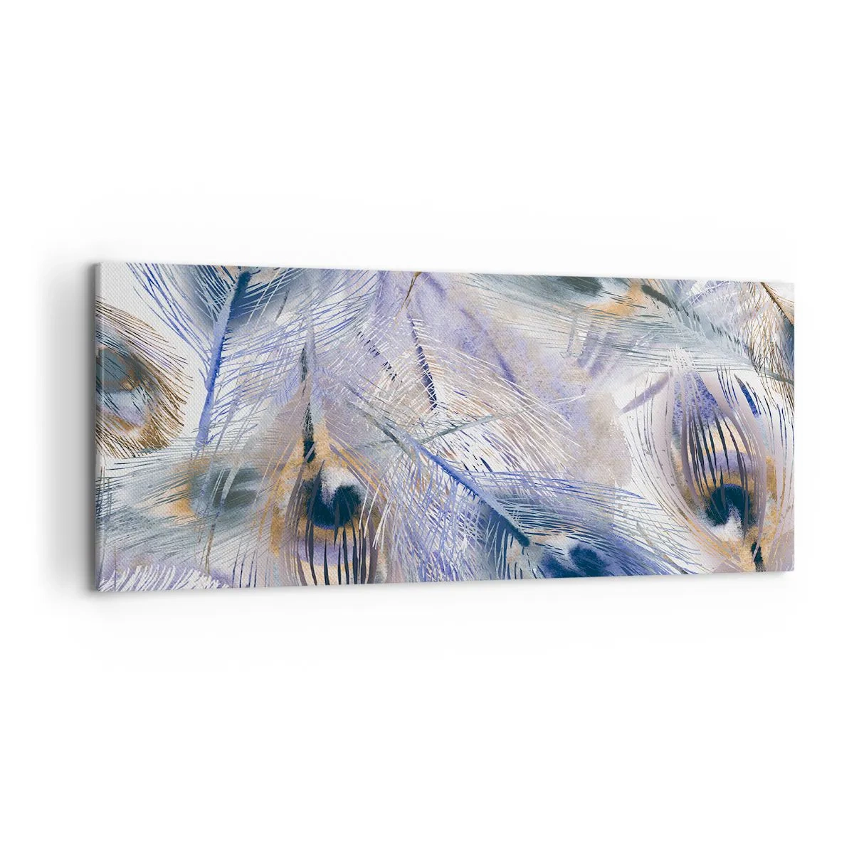 Obraz na płótnie - Pawiooka kompozycja - 100x40 cm