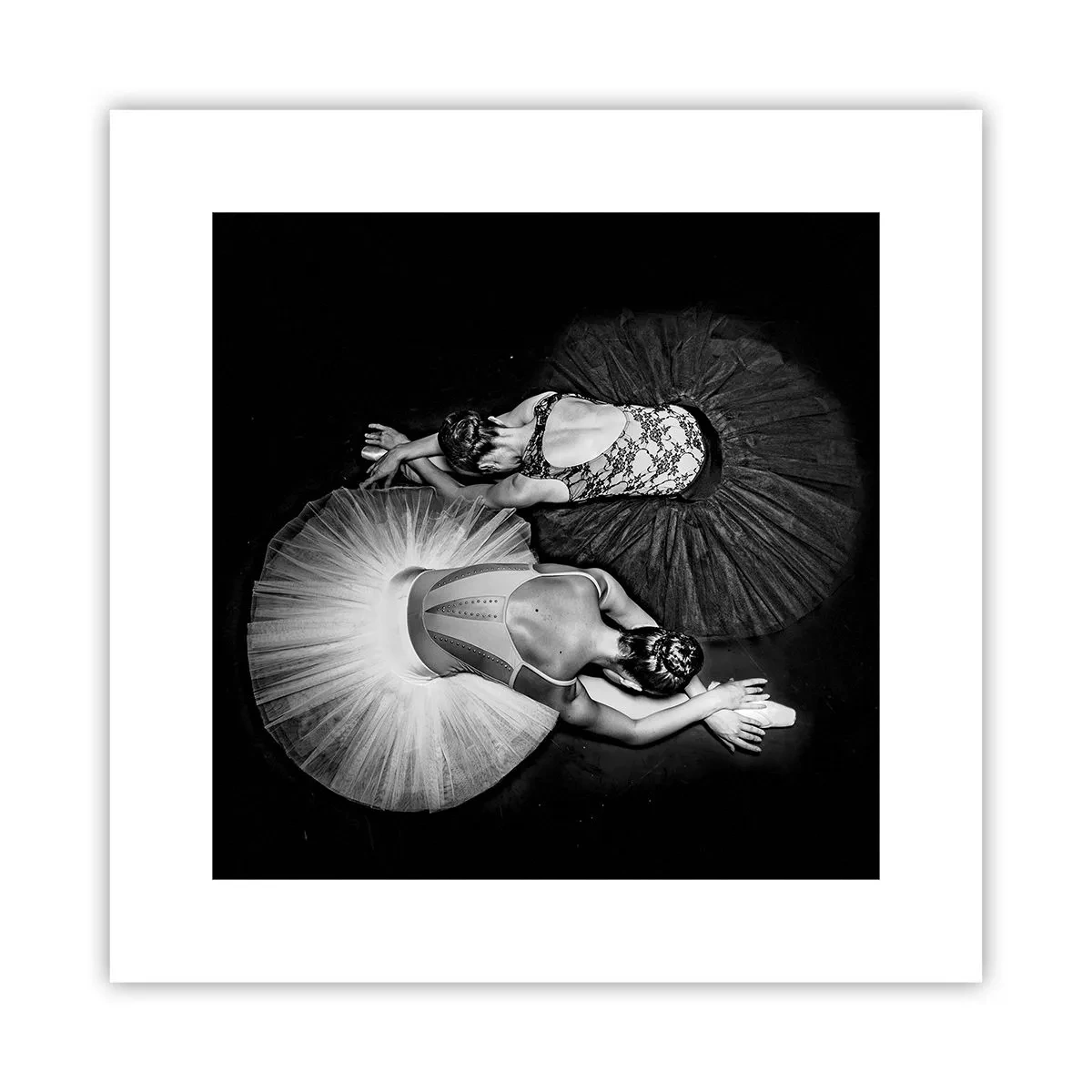 Plakat - Jin i jang – idealna równowaga - 30x30 cm