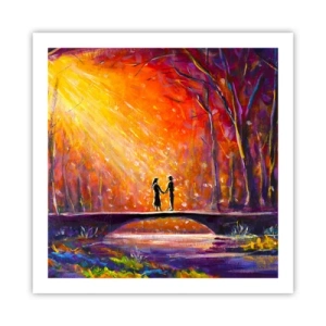 Plakat - Niebo ich też kocha - 60x60 cm