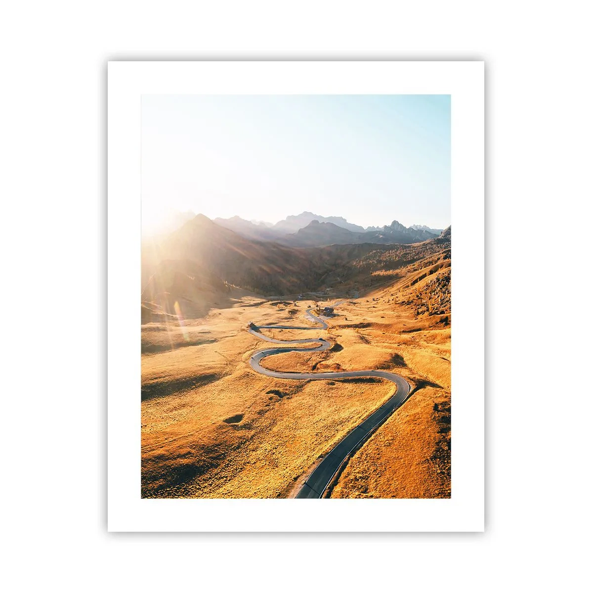 Plakat - W złotej dolinie - 40x50 cm