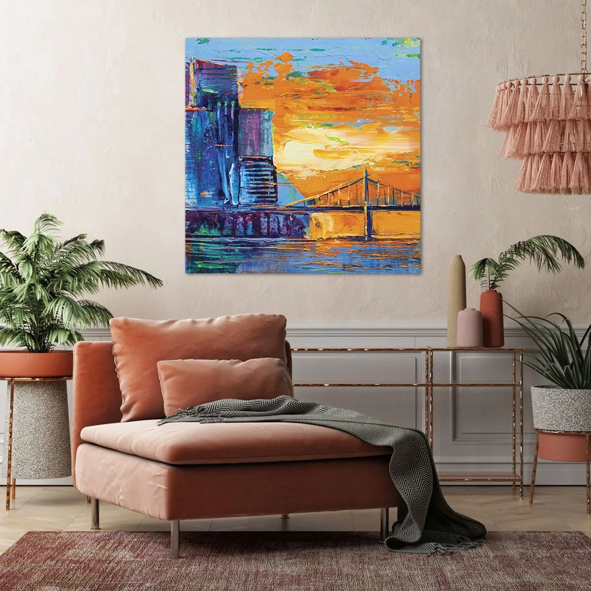 Obraz na płótnie - Kultura i natura - 50x50 cm