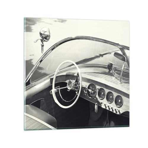 Obraz na szkle - Pogoda dla bogaczy - 60x60 cm