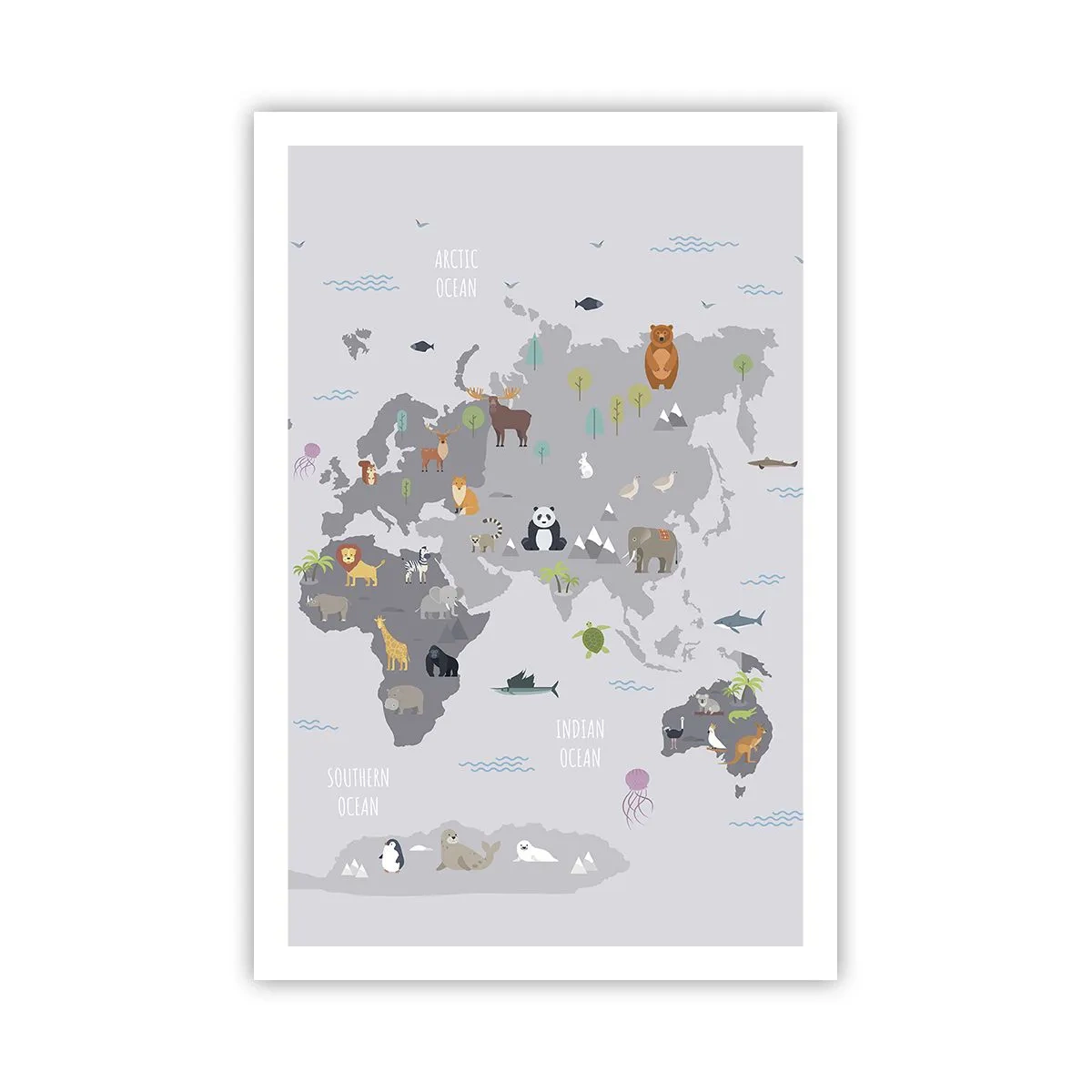 Plakat - Powiedz mi, skąd jesteś… - 61x91 cm