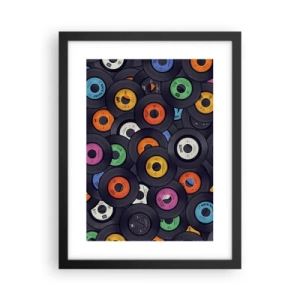 Plakat w czarnej ramie - Kolory klasyki - 30x40 cm