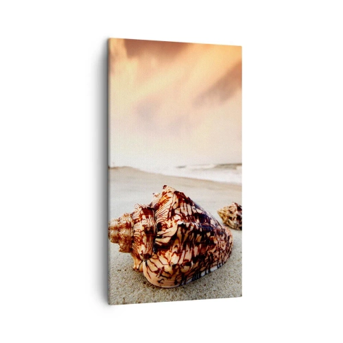 Obraz na płótnie - Wygnanki fal - 45x80 cm