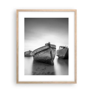 Plakat w ramie jasny dąb - Już tylko wspomnienia… - 40x50 cm