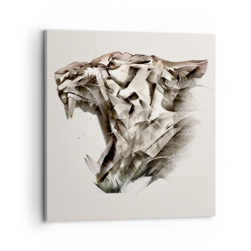 Obraz na płótnie - Już wiesz, kto rządzi - 70x70 cm