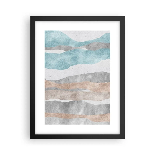 Plakat w czarnej ramie - Studium bliskości - 30x40 cm