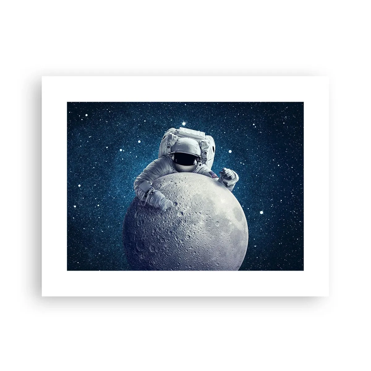 Plakat - Kosmiczny żartowniś - 40x30 cm