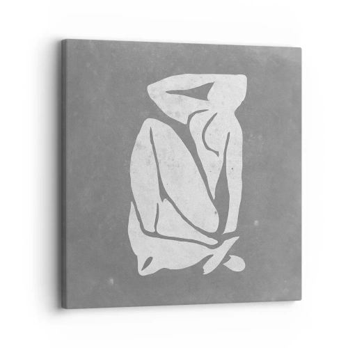 Obraz na płótnie - W zamyśleniu - 30x30 cm