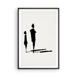 Plakat w czarnej ramie - Na pewno razem? - 61x91 cm