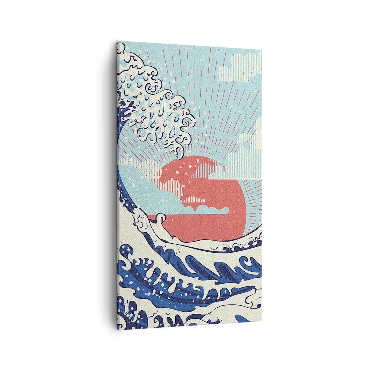 Obraz na płótnie - Z japońskich inspiracji - 45x80 cm