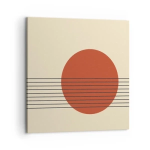 Obraz na płótnie - W koło i dalej - 60x60 cm