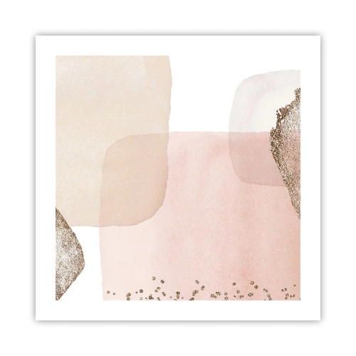 Plakat - Spojrzenie przez kolor - 50x50 cm