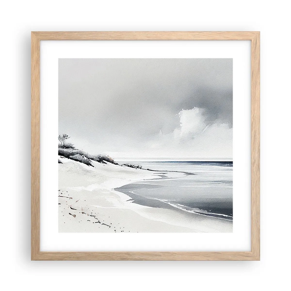 Plakat w ramie jasny dąb - Od zawsze razem - 40x40 cm