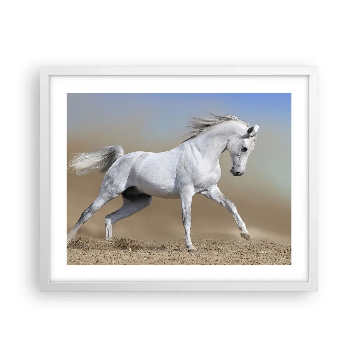 Plakat w białej ramie - Najpiękniejsza arabska baśń - 50x40 cm
