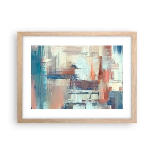 Plakat w ramie jasny dąb - Dotrzeć do światła - 40x30 cm